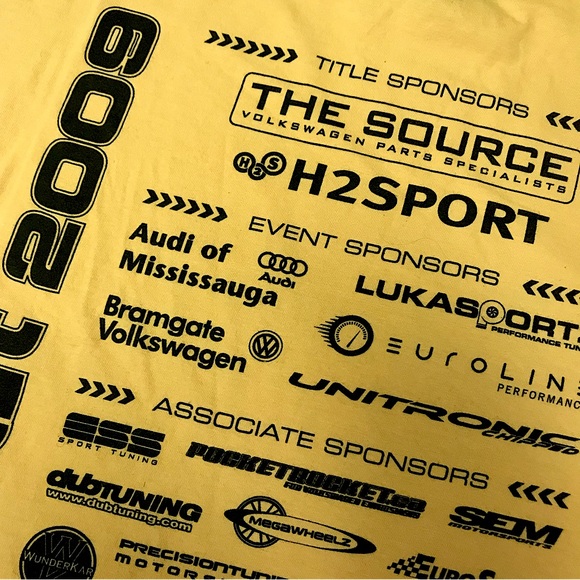 SOLD! Volkswagen Audi Show T-Shirt - Picture 6 of 6